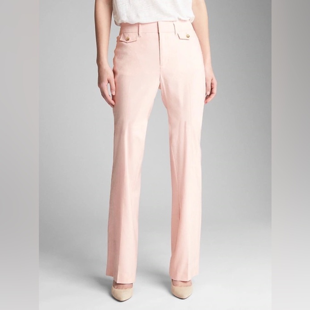 GAP Highrise Bootcut Linen Pants Size 2